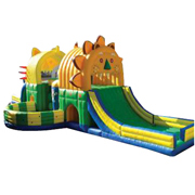 inflatable bouncer slide